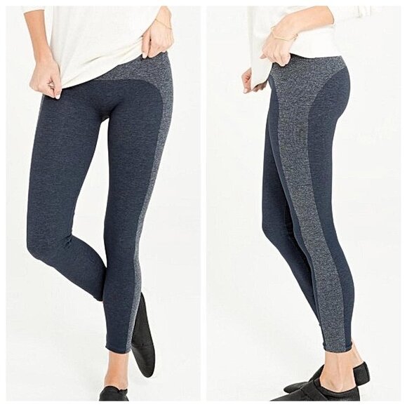 SPANX Pants - Spanx - Seamless Leggings (Look At Me Now) - Marled Colorblock - Small - EUC